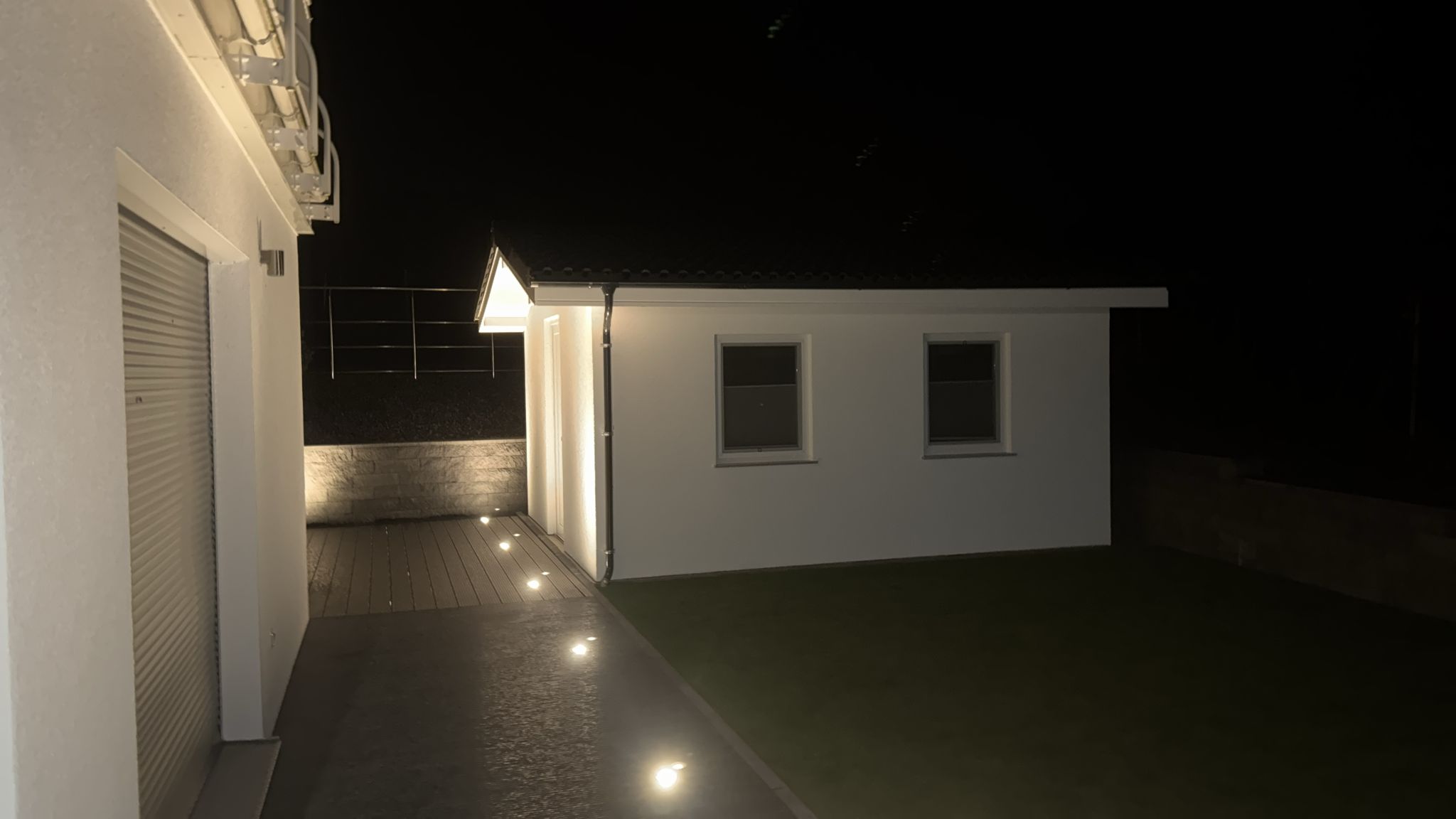 Haus bei Nacht